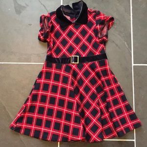 Janie and Jack Christmas Dress Size 3